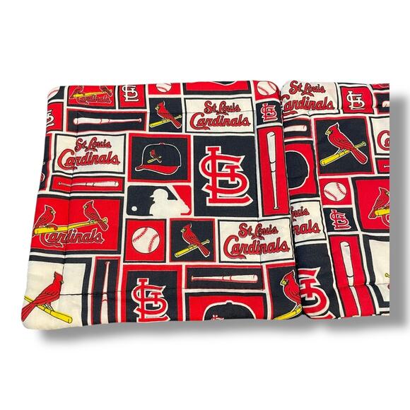 St Louis Cardinals Quilted Hot Pad Bowl Cozy Microwave MLB Baseball Set of 3 - Picture 5 of 11